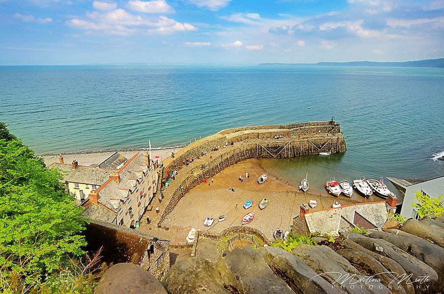 Clovelly Hafen