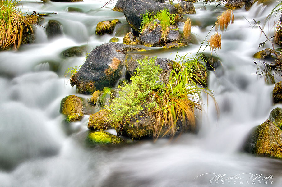 Detailaufnahme Tarawera Falls