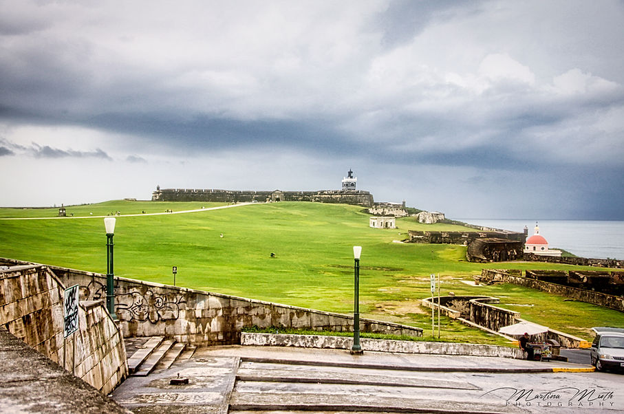 Die Festung San Felipe del Morro, San Juan, Puerto Rico