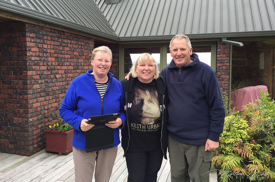 Grace und Brent Trolle, Homestay B&B, Hokitika